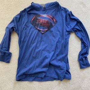 Light blue Superman hoodie